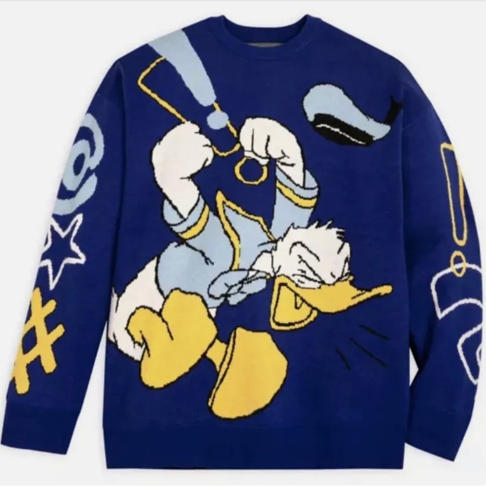 Disneyland Donald Duck sweater